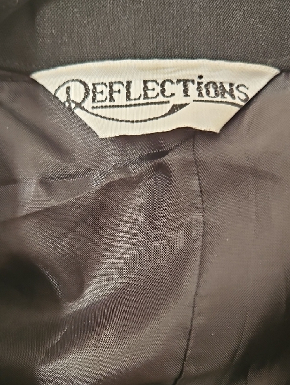 Reflections Black Full Length Jacket - Picture 2 of 7